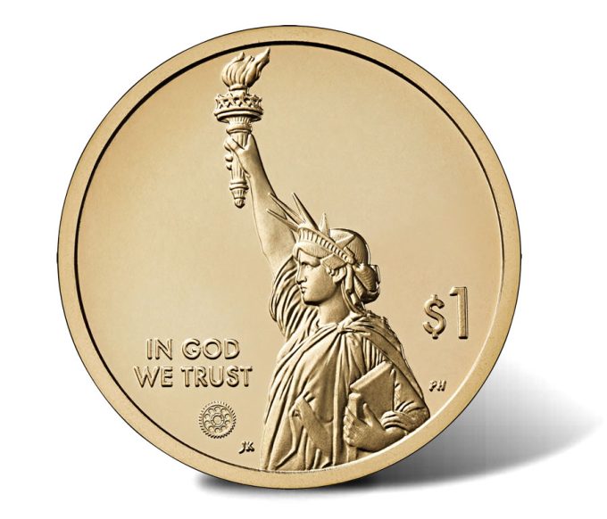 Obverse side 2025 American Innovation $1 Coin