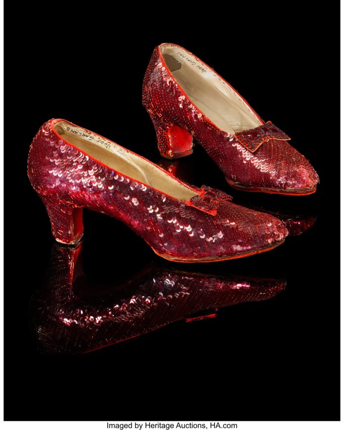 Ruby Slippers wizard of oz