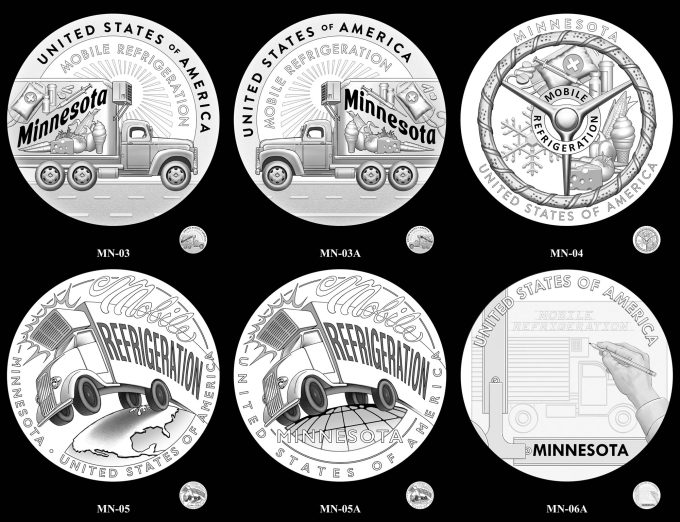 Candidate Designs 03-6a for 2026 American Innovation $1 Coin for Minnesota